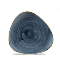 19.2cm Stonecast Blueberry Triangle Plate